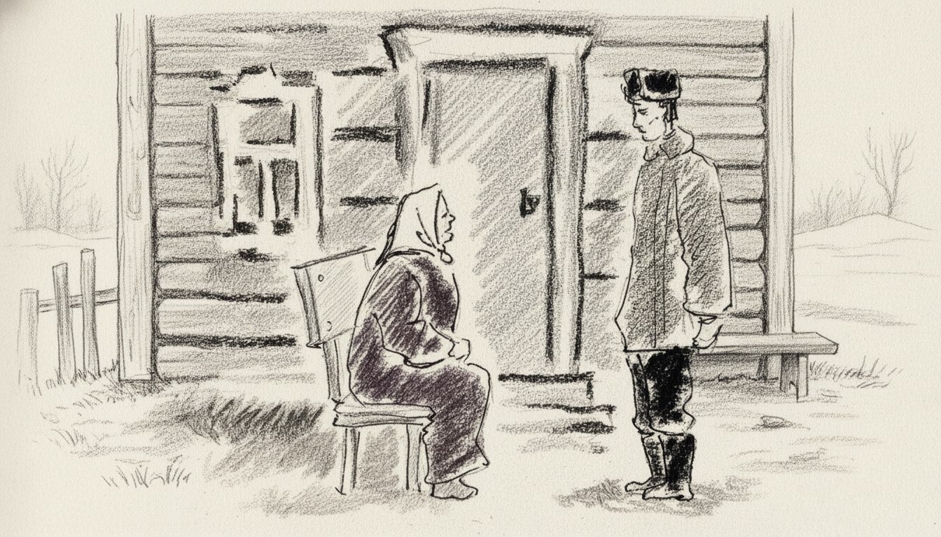 Рассказ для сочинения — А. И. Солженицын «Матрёнин двор»